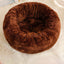 Fairval Coffee / L Fairval My Pet's Winter Sanctuary - Long Plush Donut Bed